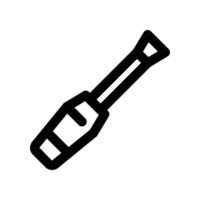 Schraubendreher Symbol. Vektor Linie Symbol zum Ihre Webseite, Handy, Mobiltelefon, Präsentation, und Logo Design.