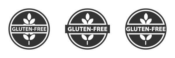 Gluten kostenlos Symbol. eben Vektor Illustration.