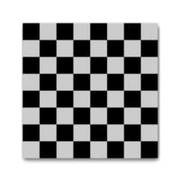 Schach Tafel Symbol mit Schatten unter. Vektor Illustration.