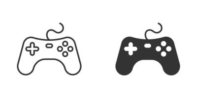 Gamepad Symbol. Joystick Symbol. Vektor Illustration.