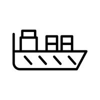 vektor fartyg ikon