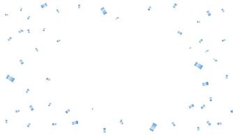 vektor blå konfetti bakgrund för dekoration olika festlig fester vektor illustration