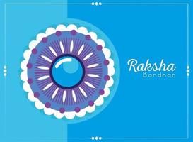 raksha bandhan traditionell vektor