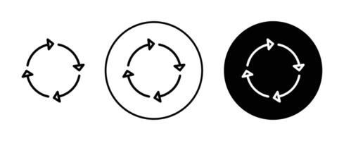 Lebenszyklus-Symbol vektor