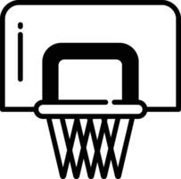 Basketball Glyphe und Linie Vektor Illustration
