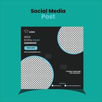 sociala medier post vektor