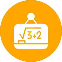 Whiteboard kreatives Icon-Design vektor