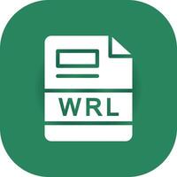 Wrl kreativ Symbol Design vektor