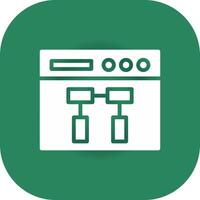 Sitemap kreatives Icon-Design vektor