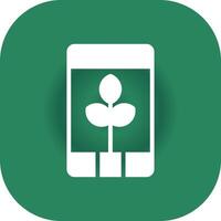 Landwirtschaft App kreativ Symbol Design vektor