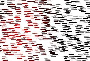 hellrotes Vektormuster mit schmalen Linien. vektor