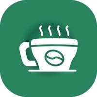 Kaffee kreatives Icon-Design vektor