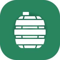 Barrel kreatives Icon-Design vektor