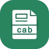 cab kreativ ikon design vektor