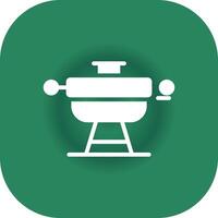 Grill kreatives Icon-Design vektor