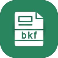 bkf kreativ ikon design vektor