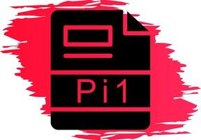 pi1 kreativ Symbol Design vektor