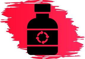 ökologisch Flasche kreativ Symbol Design vektor