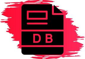 db kreativ Symbol Design vektor