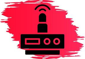 WLAN-Router kreatives Icon-Design vektor