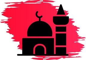 Moschee kreatives Icon-Design vektor