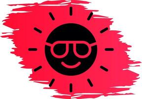 Sonne kreatives Icon-Design vektor