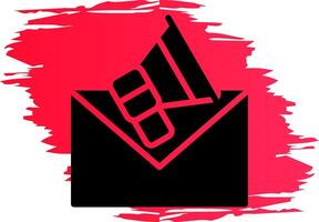 Email Marketing kreativ Symbol Design vektor