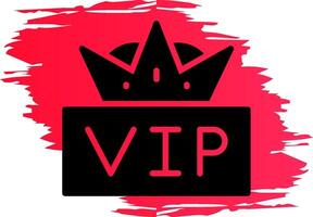 vip kreativ ikon design vektor