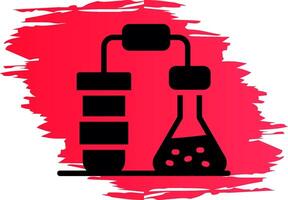 Chemie kreatives Icon-Design vektor