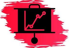 Tafel Graph kreativ Symbol Design vektor