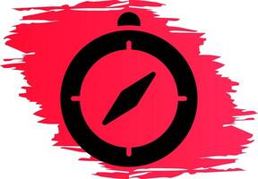 Kompass kreatives Icon-Design vektor