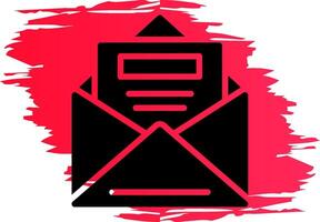 öffnen Email kreativ Symbol Design vektor