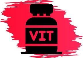 Vitamine kreatives Icon-Design vektor