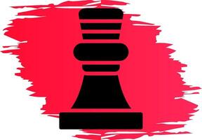 Schach Spiel kreativ Symbol Design vektor