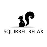 Eichhörnchen einfach Vektor Logo Design zum modern Unternehmen Logo