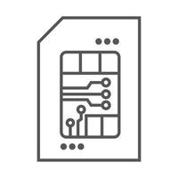 elektronischer Schaltplan vektor