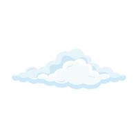 einfaches Cloud-Symbol vektor