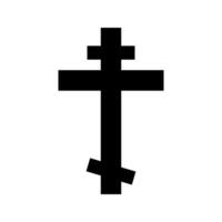 krucifix mystisk religiös symbol crucifixion vektor