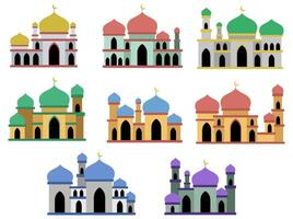 islamic moské ram bakgrund illustration vektor