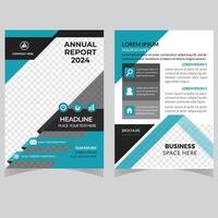 Startseite jährlich Bericht, Broschüre, Design Vorlagen. verwenden zum Geschäft Zeitschrift, Flyer, Präsentation, Portfolio, Poster, korporativ Hintergrund. vektor