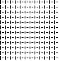 Vektor nahtlos geometrisch Textur im das bilden von ein Muster von schwarz aufrecht Ovale auf ein Weiß Hintergrund