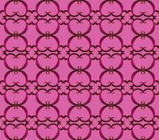 vektor sömlös textur i de form av en skön konstnärlig mönster på en rosa bakgrund