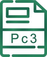 pc3 kreativ Symbol Design vektor