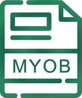 myob kreativ Symbol Design vektor