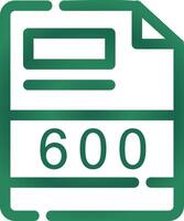 600 kreativ Symbol Design vektor