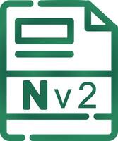 nv2 kreativ Symbol Design vektor