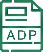 adp kreativ Symbol Design vektor