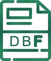 dbf kreativ Symbol Design vektor