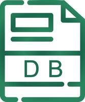 db kreativ Symbol Design vektor