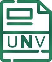 unv kreativ Symbol Design vektor